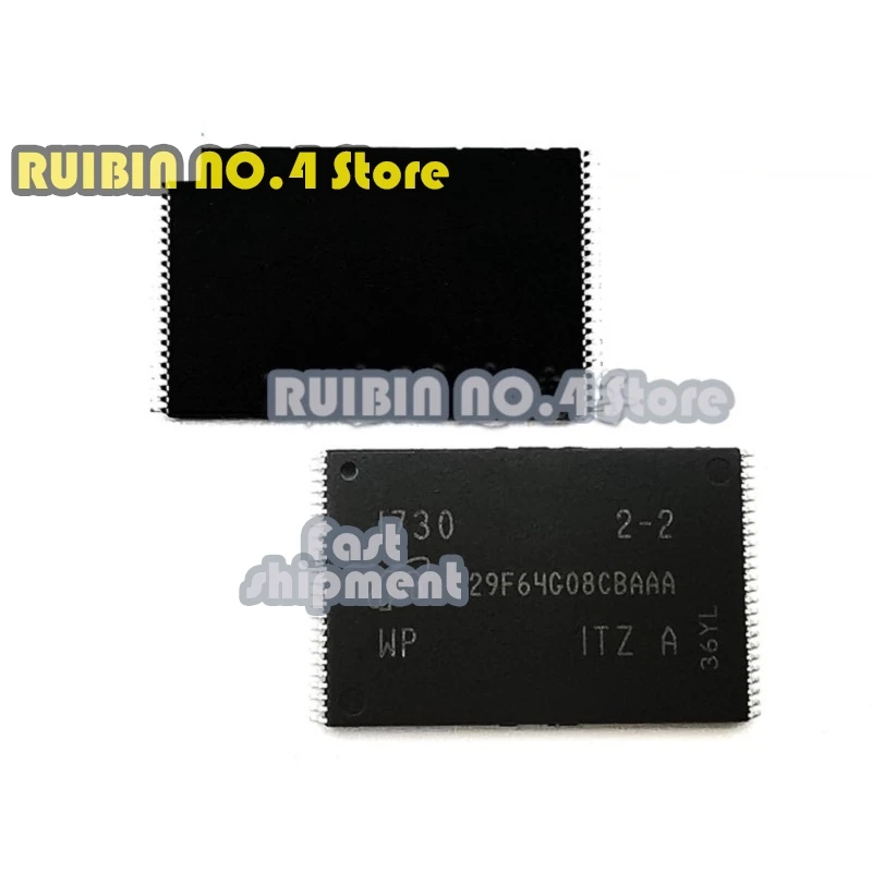 

5pcs/lot MT29F64G08CBAAAWP-ITZ:A flash memory chips