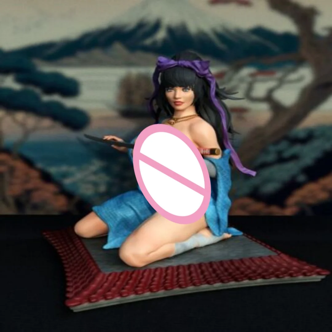 

Japanese female Ninjas Nsfw DIY Resin Figures Model Kit 1/24 Scale Unpainted Unassembled 3D Toy