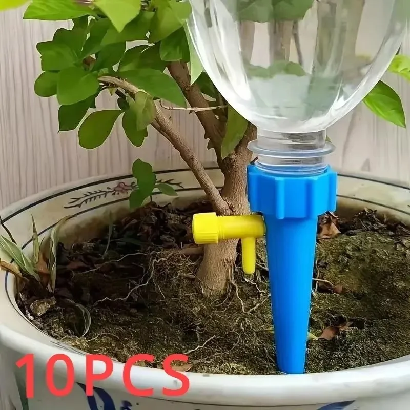 10/50 stücke Blume Einstellbare Automatische Tropf Bewässerung Anlage Bewässerung System Hause Balkon Topfpflanzen Garten Bewässerung Werkzeuge