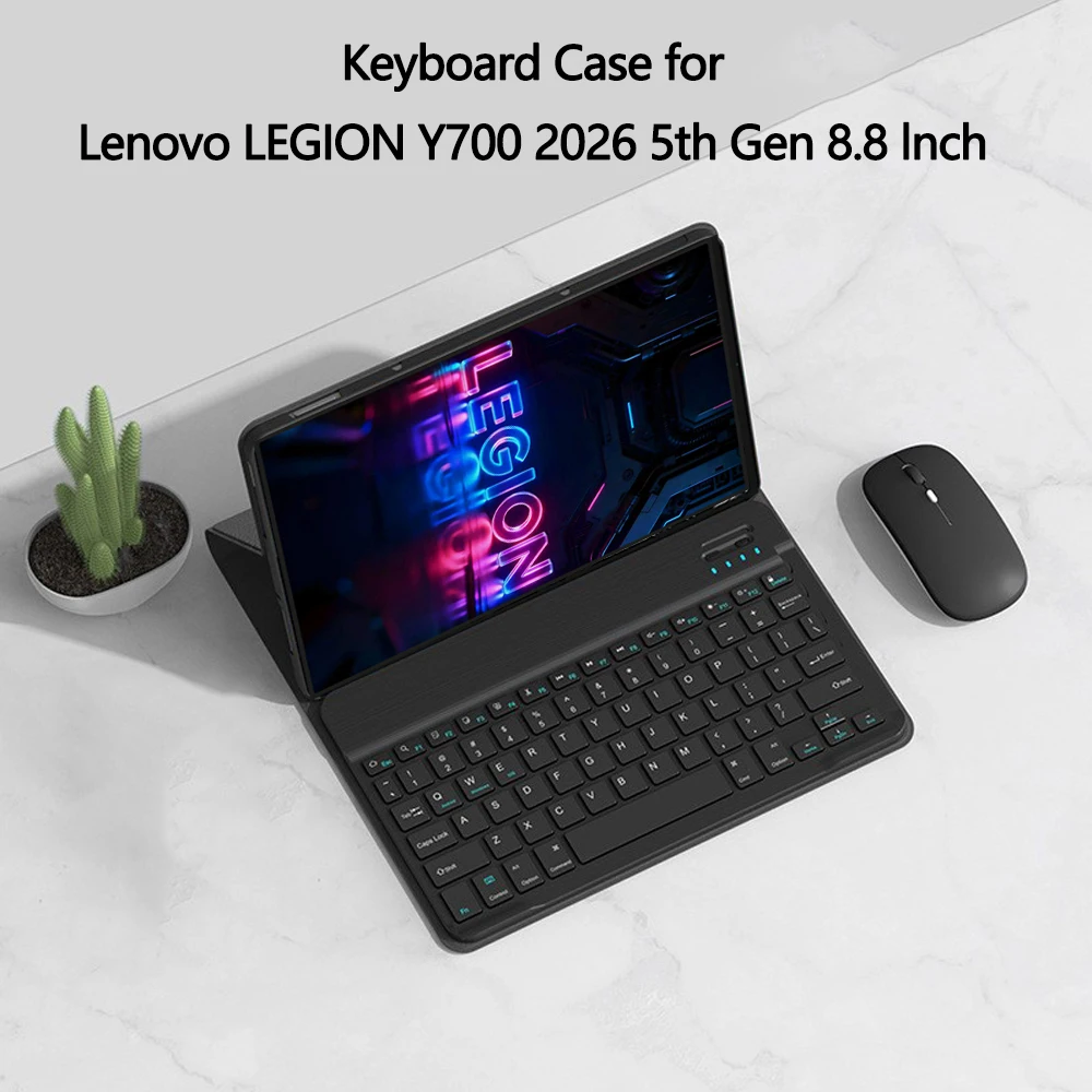 Case For Lenovo LEGION Y700 8.8 Inch 2026,Keyboard Cover for LEGION Y700 8.8 5th Gen
