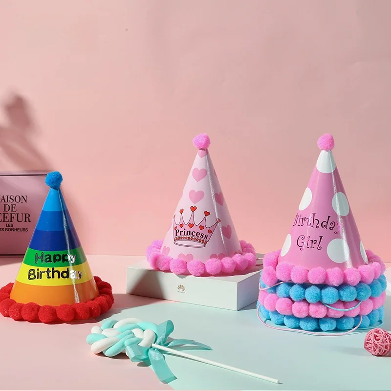 Birthday Party Decorations Adult Cake Toppers Baby First Year Hats Personalized Customizable Kitchen Baking Supplies