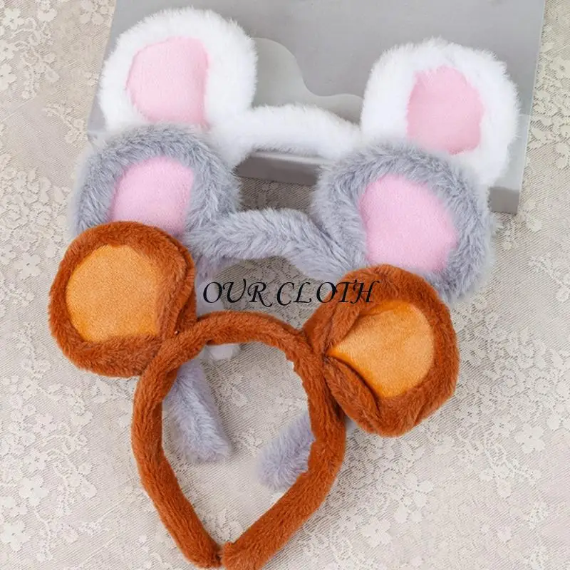 1/3/4 Trang phục chuột đặt chuột đầu Tutu váy Bowtie cho trẻ Y1AC