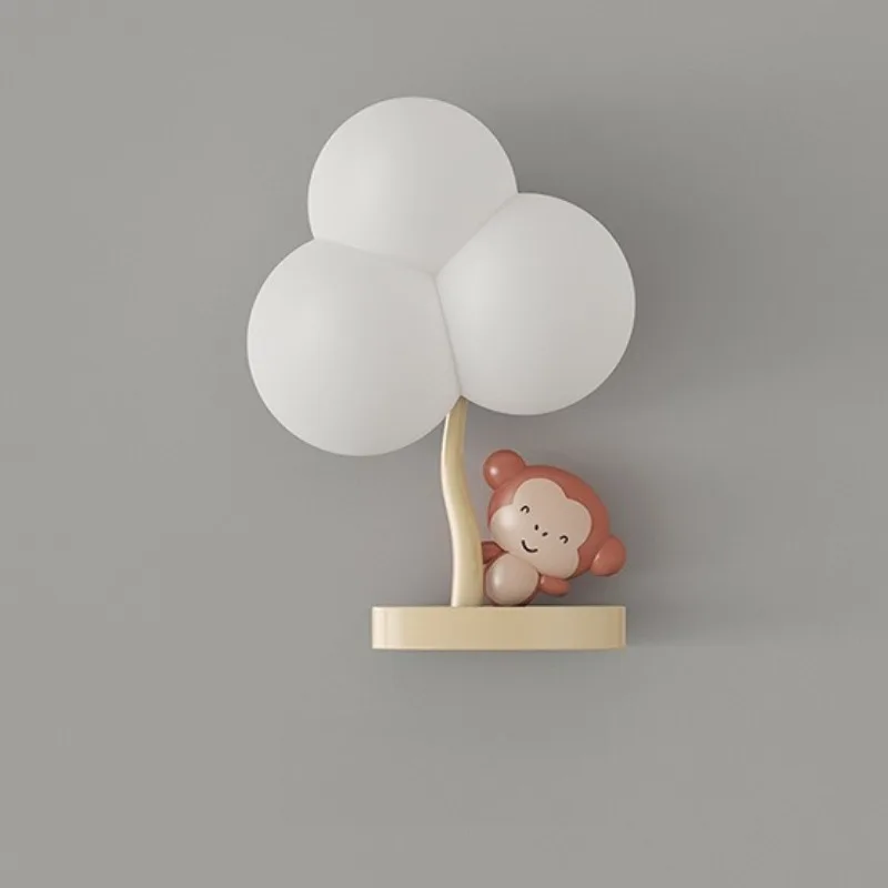SANDYHA Modern Cloud Wall Light Creative Cartoon Background Light LED Lighting Fixture Art Decor Bedroom Study Children's Room