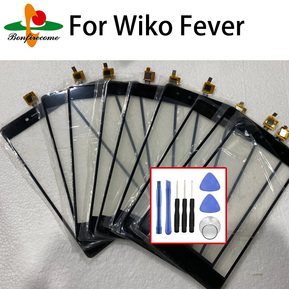 

Touch Screen Panel For Wiko Fever Front Glass Sensor Digitizer Panel Lens Not LCD