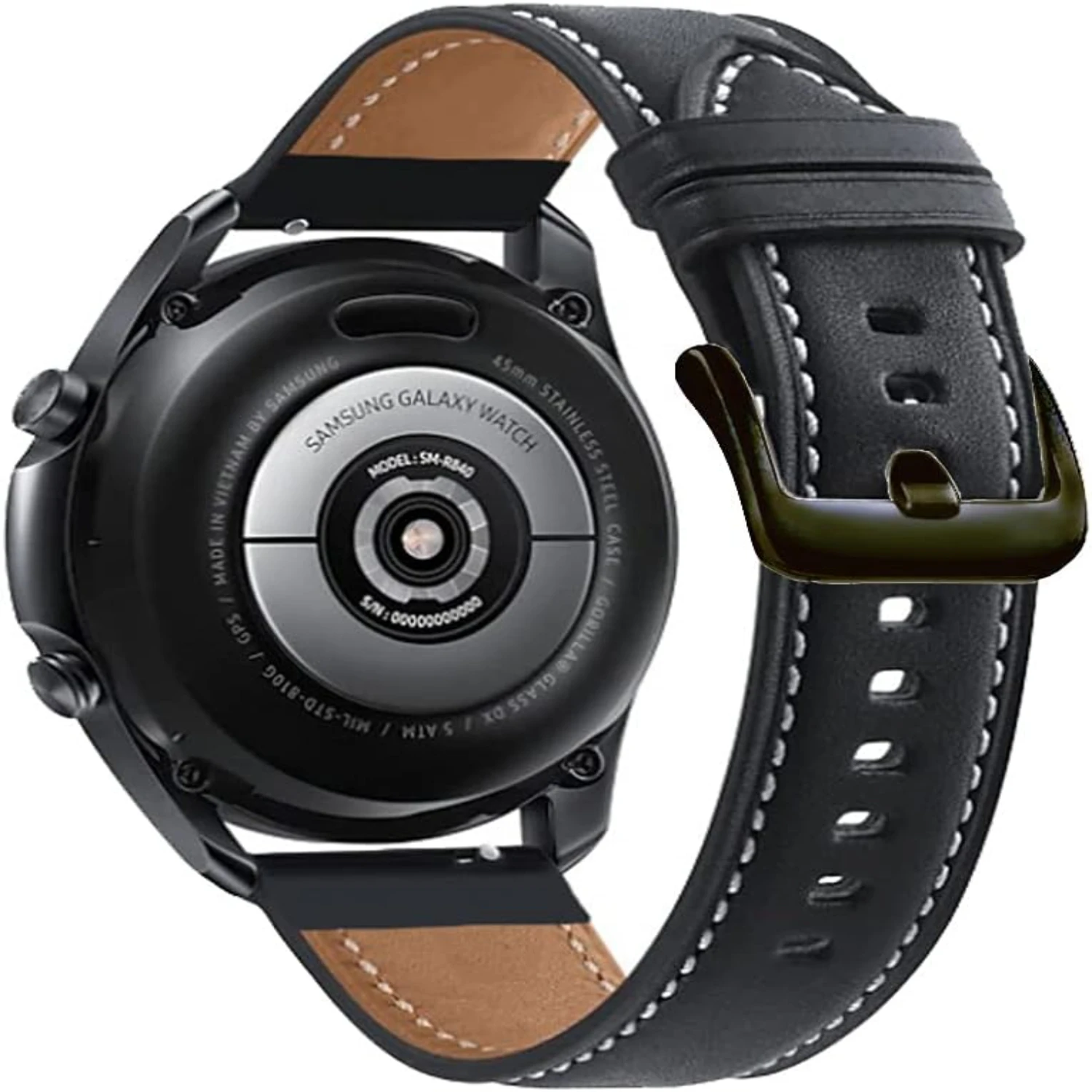 

Premium Quality Soft Stylish Leather Watch Band Comfortable Breathable High-Quality Leather Strap Ideal 41mm Band Active Lifesty