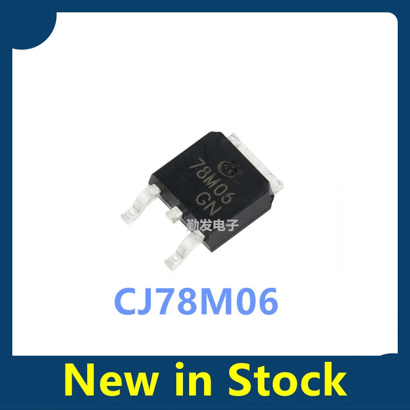 10PCS CJ78M06 TO-252 78M06 linear voltage regulator circuit chip