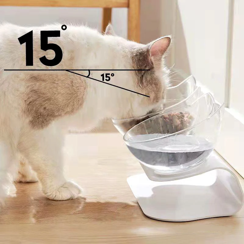 Non-Slip Double Cat Bowl Dog Bowl With Stand Pet Feeding Cat Water Bowl For Cats Food Pet Bowls For Dogs Feeder Product Supplies