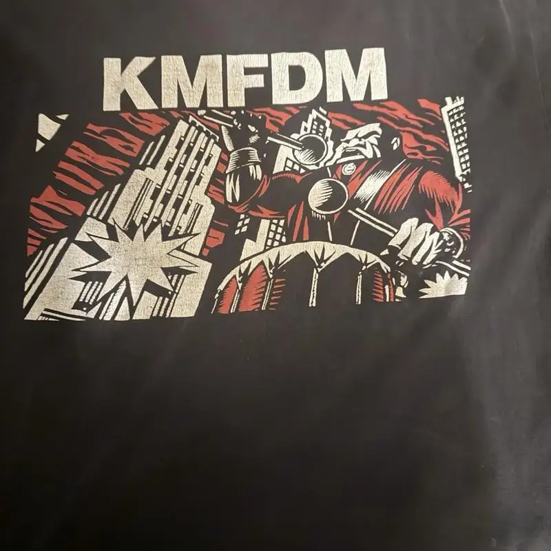 Hot KMFDM Band Concert Men All Size T Shirt JK260