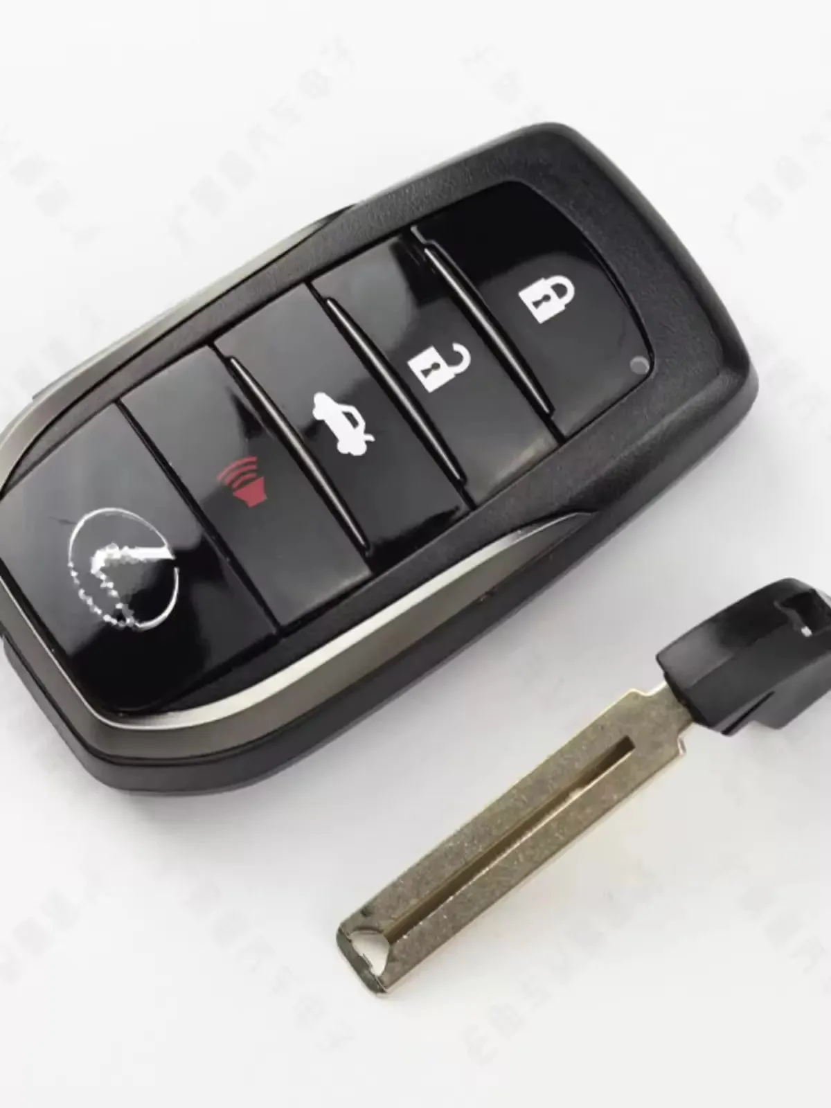 1pcs Smart Card Remote Key Shell For Lexus Modified folding keys controller Option VVDI K518 key board