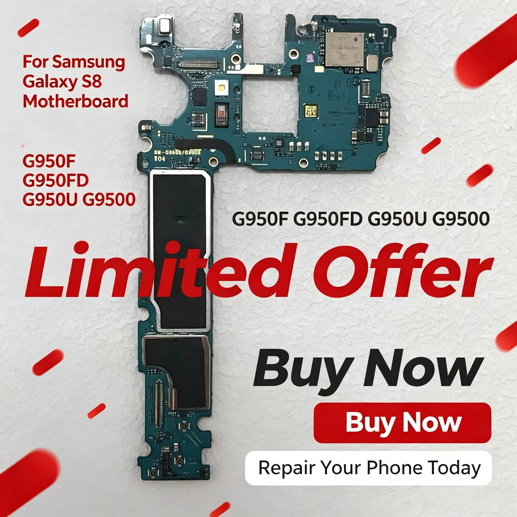 fully-tested-unlocked-mainboard-repair-accessory-for-samsung-galaxy-s8-sm-g950f-sm-g950fd-sm-g950u-sm-g9500-logic-motherboard