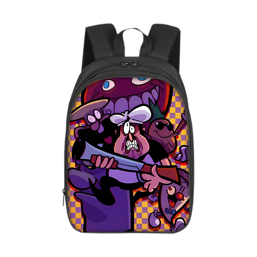 Pizza Tower Student Printed Backpack Single layer Backpack Double layer Backpacks
