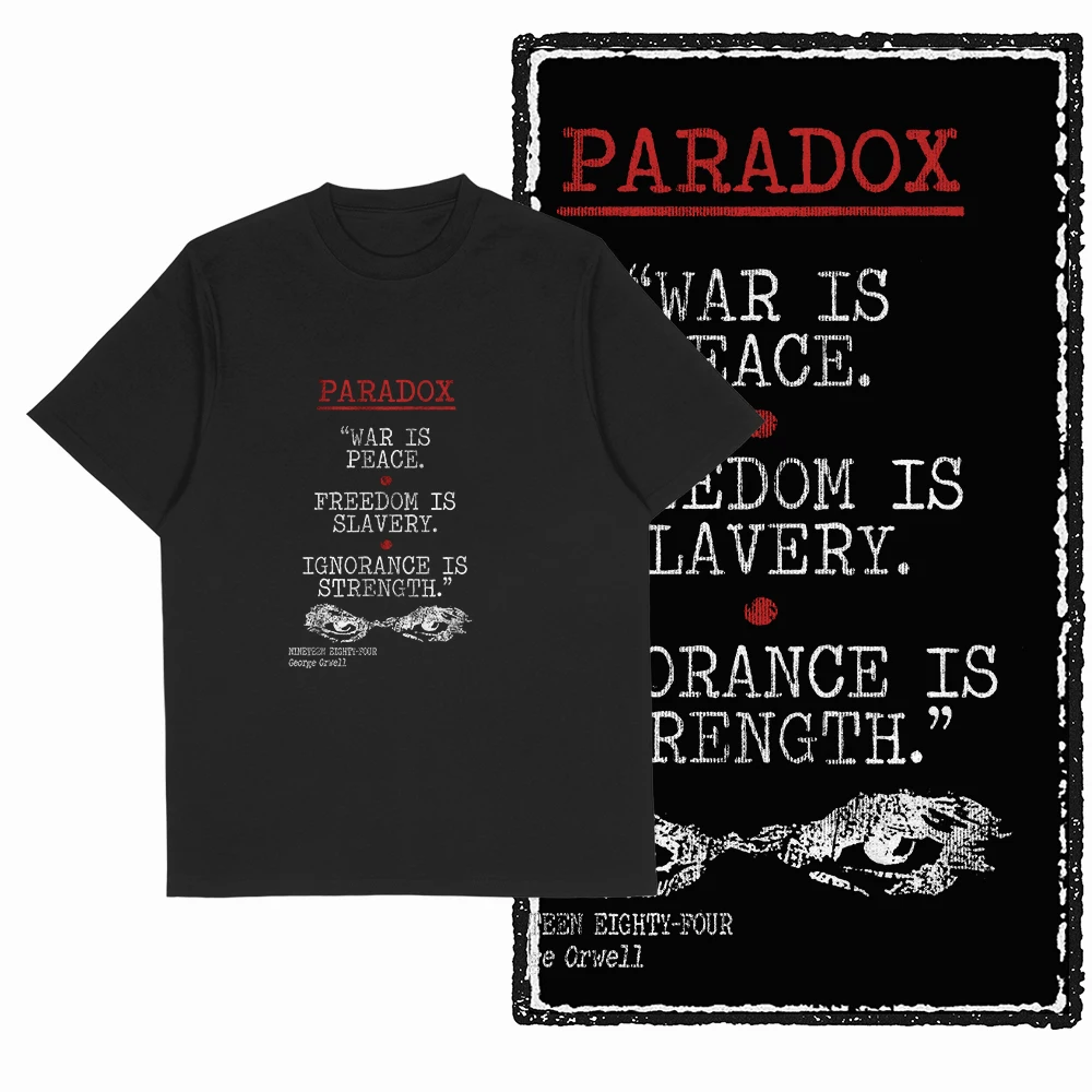 Retro Coolmind 1984 Bedrucktes T-Shirt für Männer und Frauen, Baumwolle, Locker Geschnitten, Lässiges Kurzarm-T-Shirt, Herren-T-Shirts, Sommer-Herrenbekleidung – Detail 12