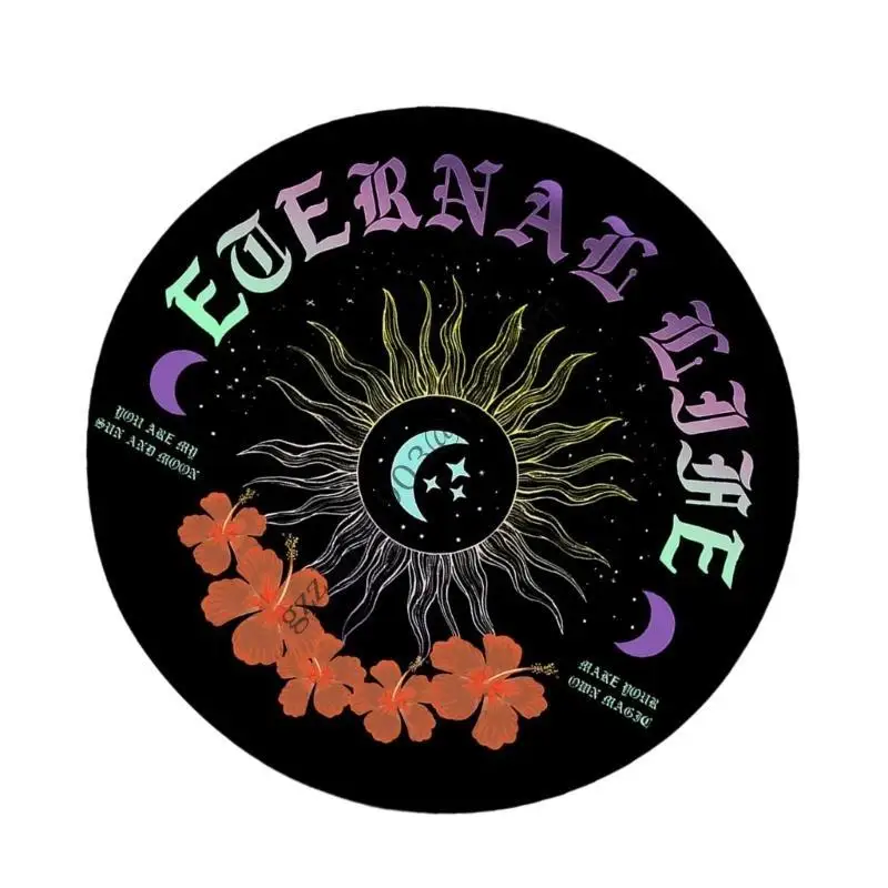 

Divination Mat Altars Tarots Card Pad Rubber Astrology MANLUMS CART MAT .A5KC