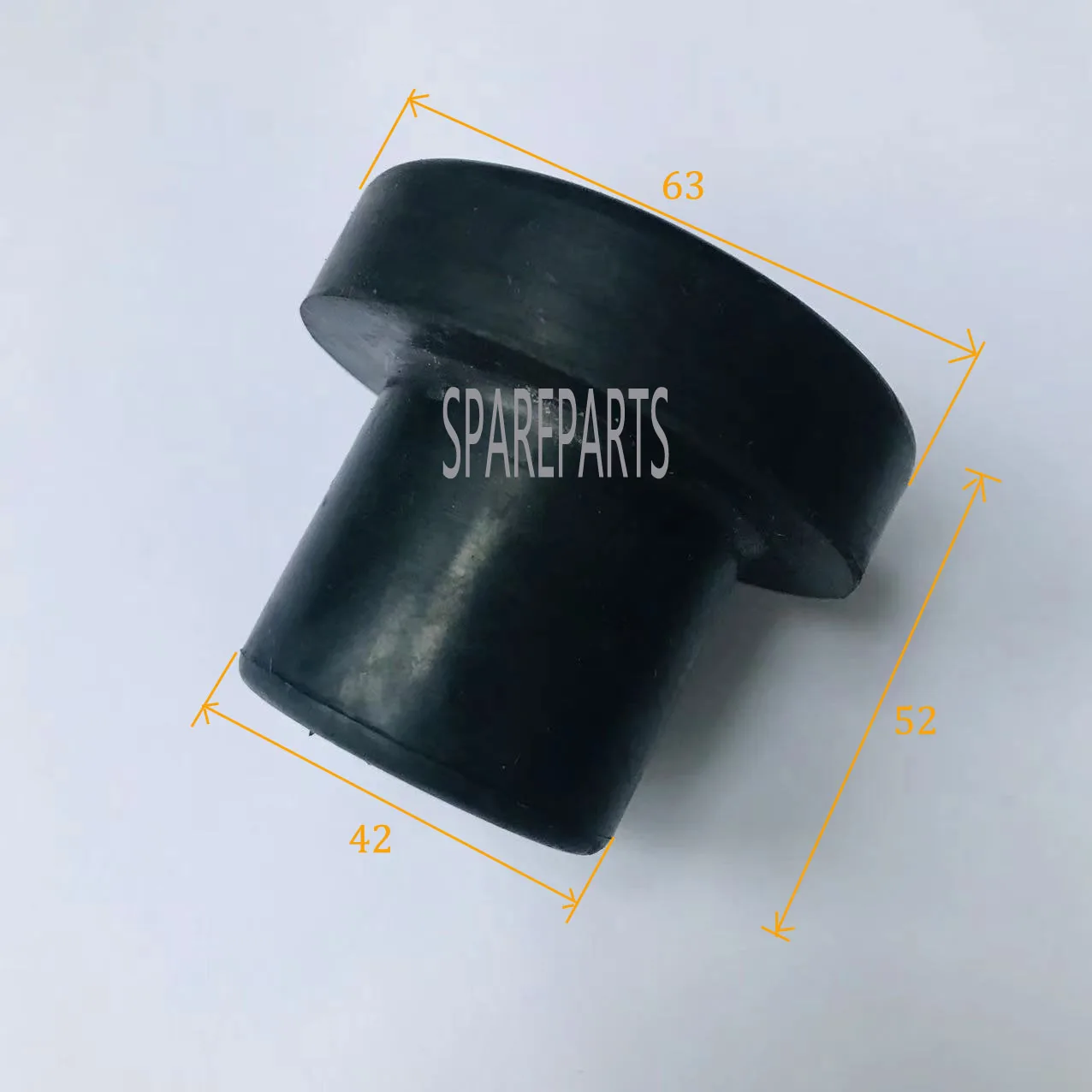 (2pcs/lot) Tractor T-type Mounting Rubber Buffer D133316 For Case-IH 580 584 590 Replace D122727 2