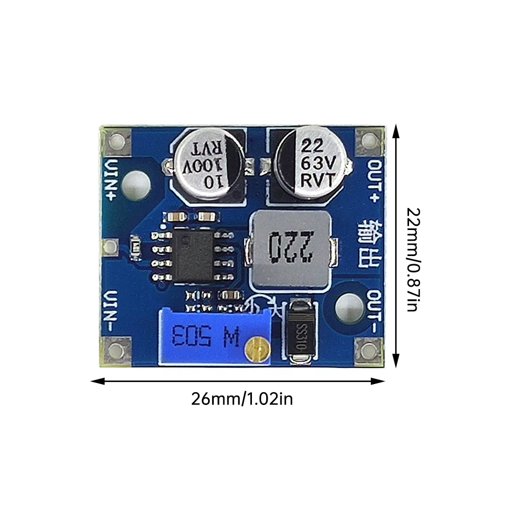 Mini DC-DC 5-80V To 1-62V 5V 9V 12V 24V 1.5A Step-down Board Power Supply Module Buck Converter For Solar Energy Circuit