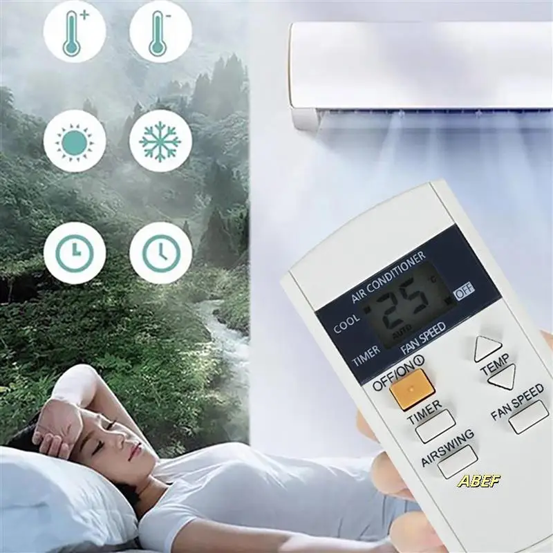 3X A75C3740 Remote Control For Panasonic Air Conditioner A75C3740 A75C3733 English Remote Control Replacement