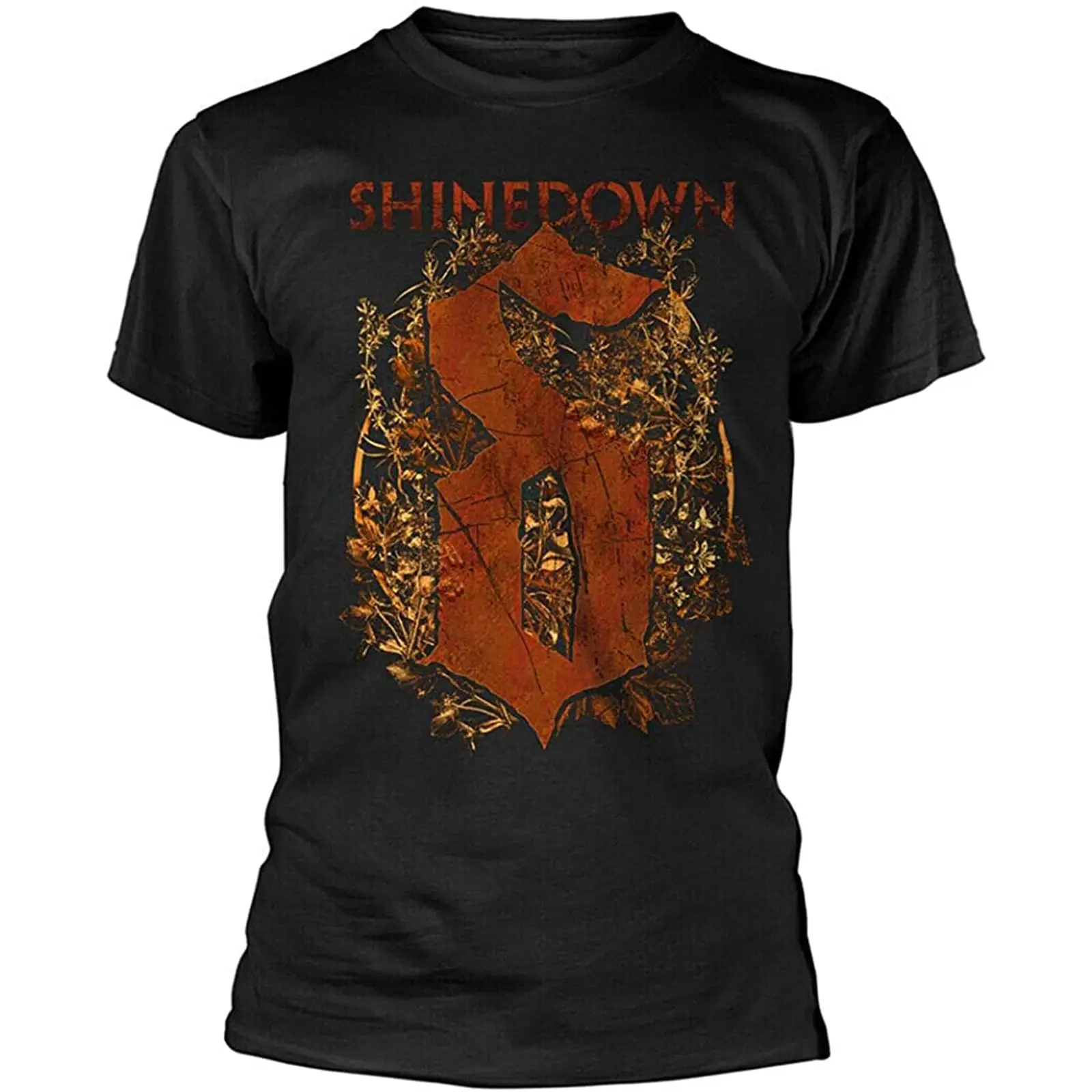 Shinedown Attention  Brent Smith Tee T Shirt Mens Black Anime Graphic T-shirts for Men Clothing Women Tees High Quality