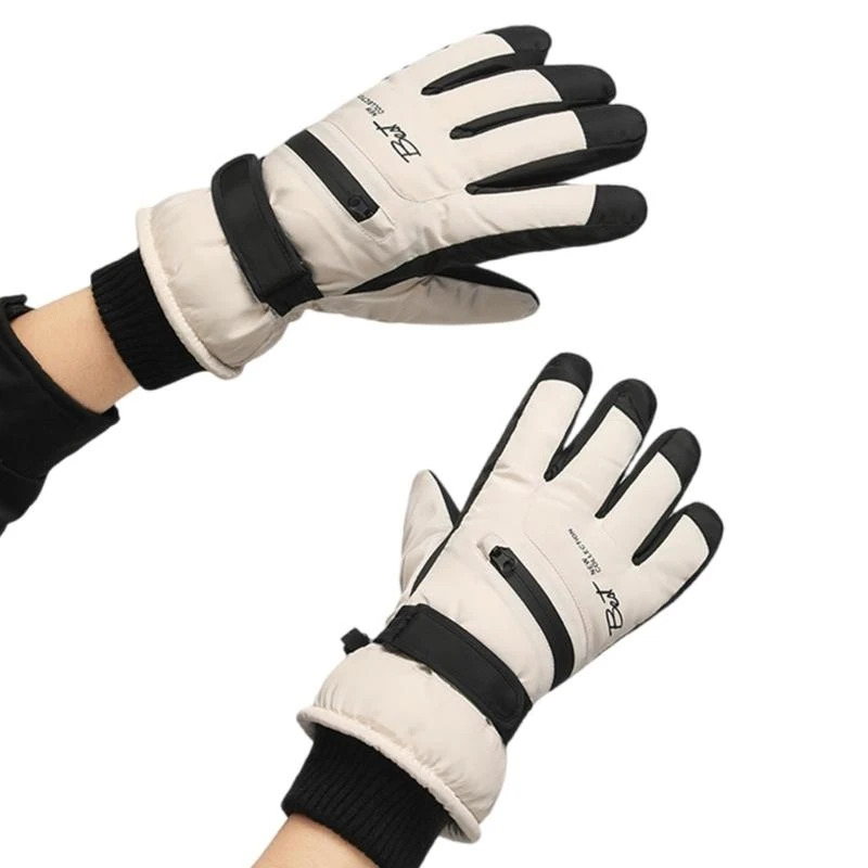 Găng tay trượt tuyết chống gió Màn hình cảm ứng Găng tay ấm áp mùa đông để trượt tuyết