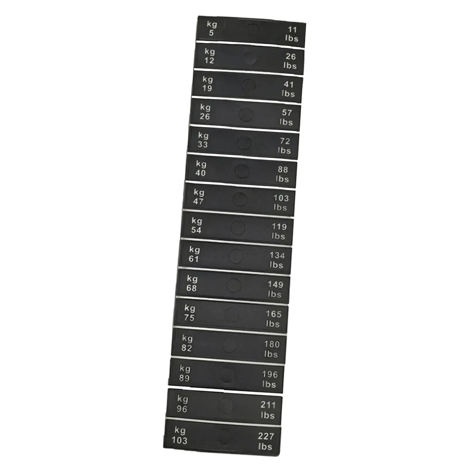 Weight Stack Labels,Self Sticky Number Stickers Weight Plate Sticker for Gym Sporting Goods Fitness Equipment Strength Training