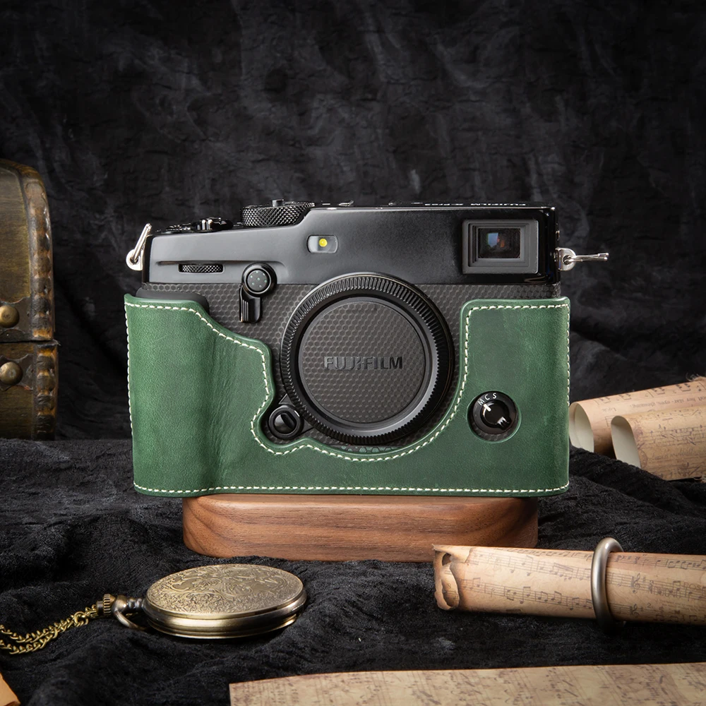 

Leather Camera Bag X-Pro 3 Case Protective Case Cover Bag For Fujifilm X-Pro 3 Case Handmade Genuine Leather Camera Half Cover
