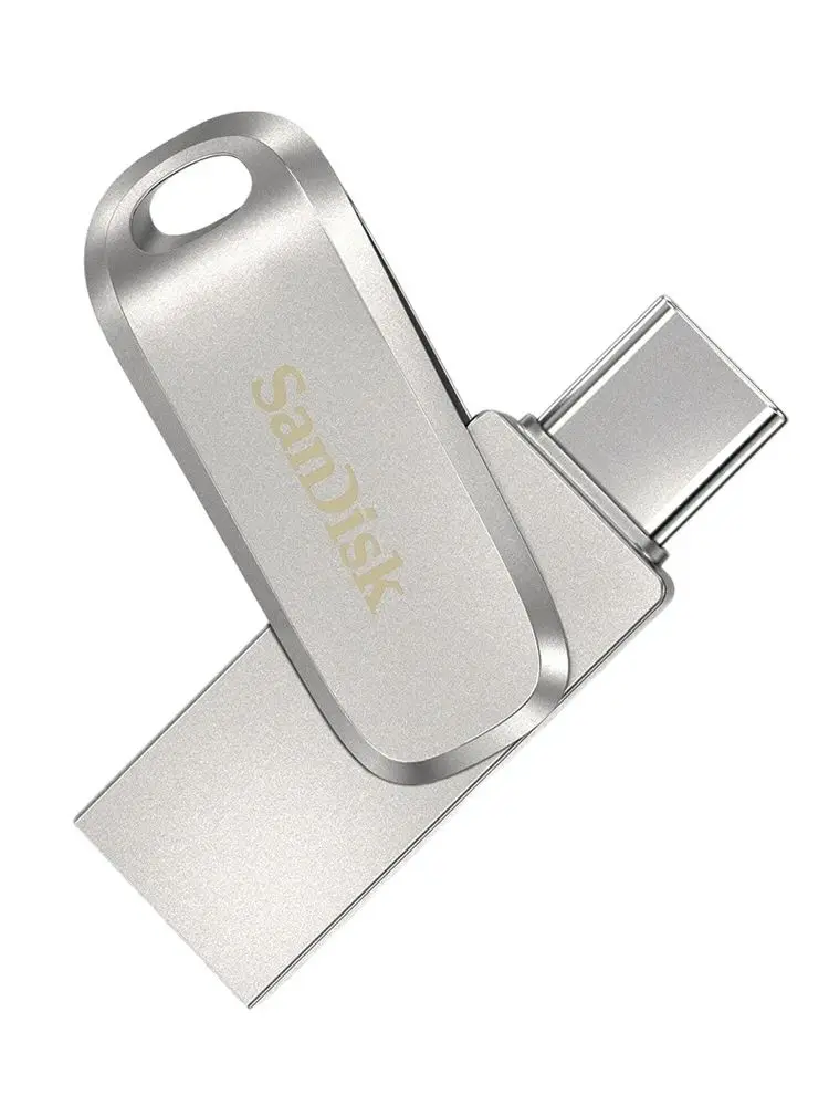 Sandisk SDDDC4 Pendrive 32GB 64GB 128GB Type-C OTG USB 3.1 Pamięć flash do telefonu 256GB 512GB 1TB Mini metalowa szybka