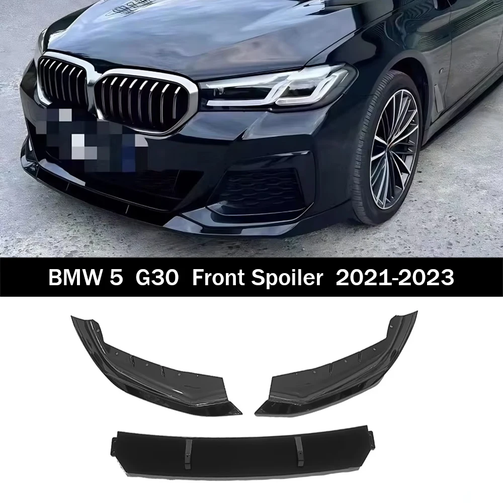 

Передний бампер сплиттер для Bmw 5 серии G30 G31 Lci 2021-2023 520i 520d 530i 530d M550i крышка дефлектор подбородка тюнинг доступ