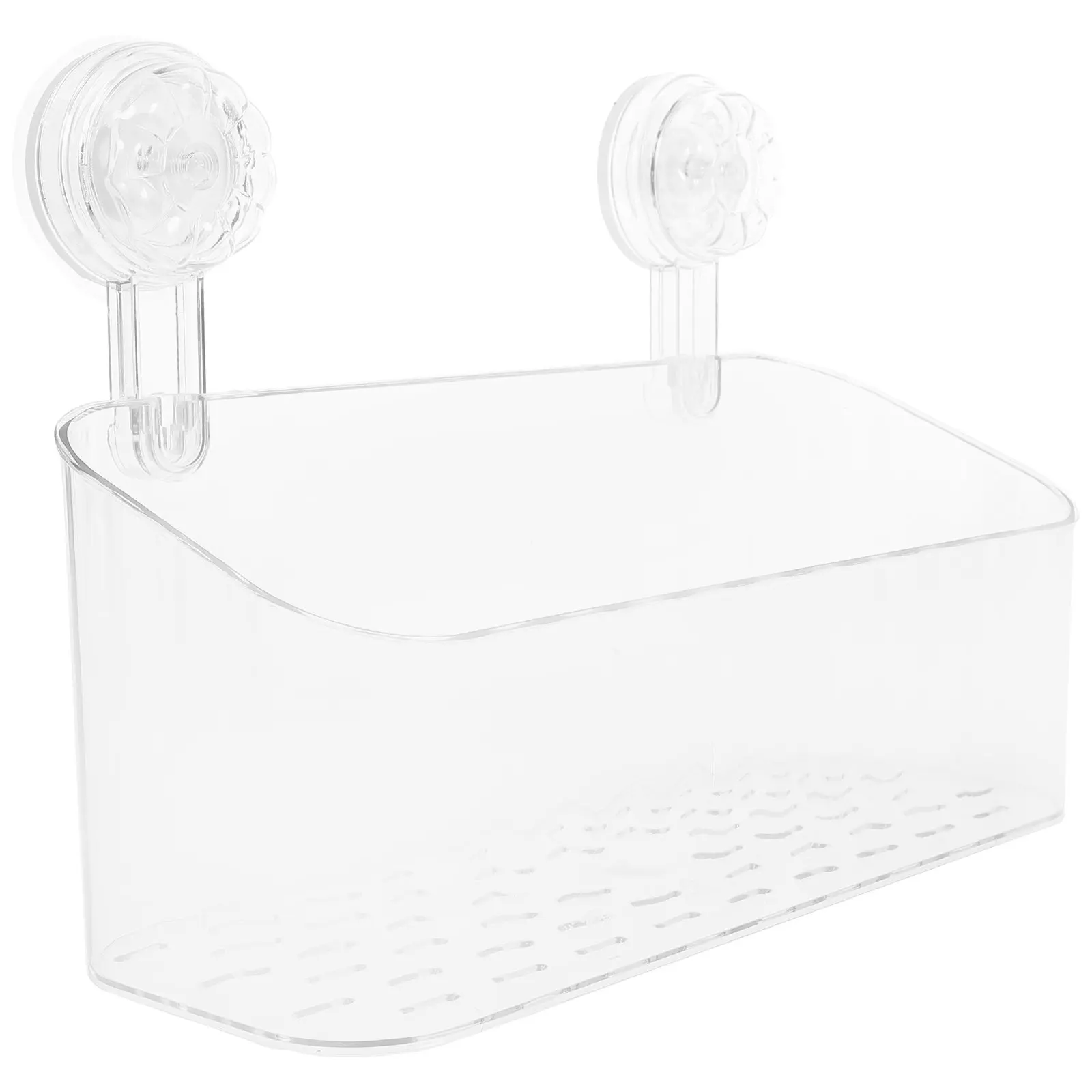 

Настенный органайзер на присосках для ванной комнаты для зубных щеток, стаканов и зубной пасты, без сверления