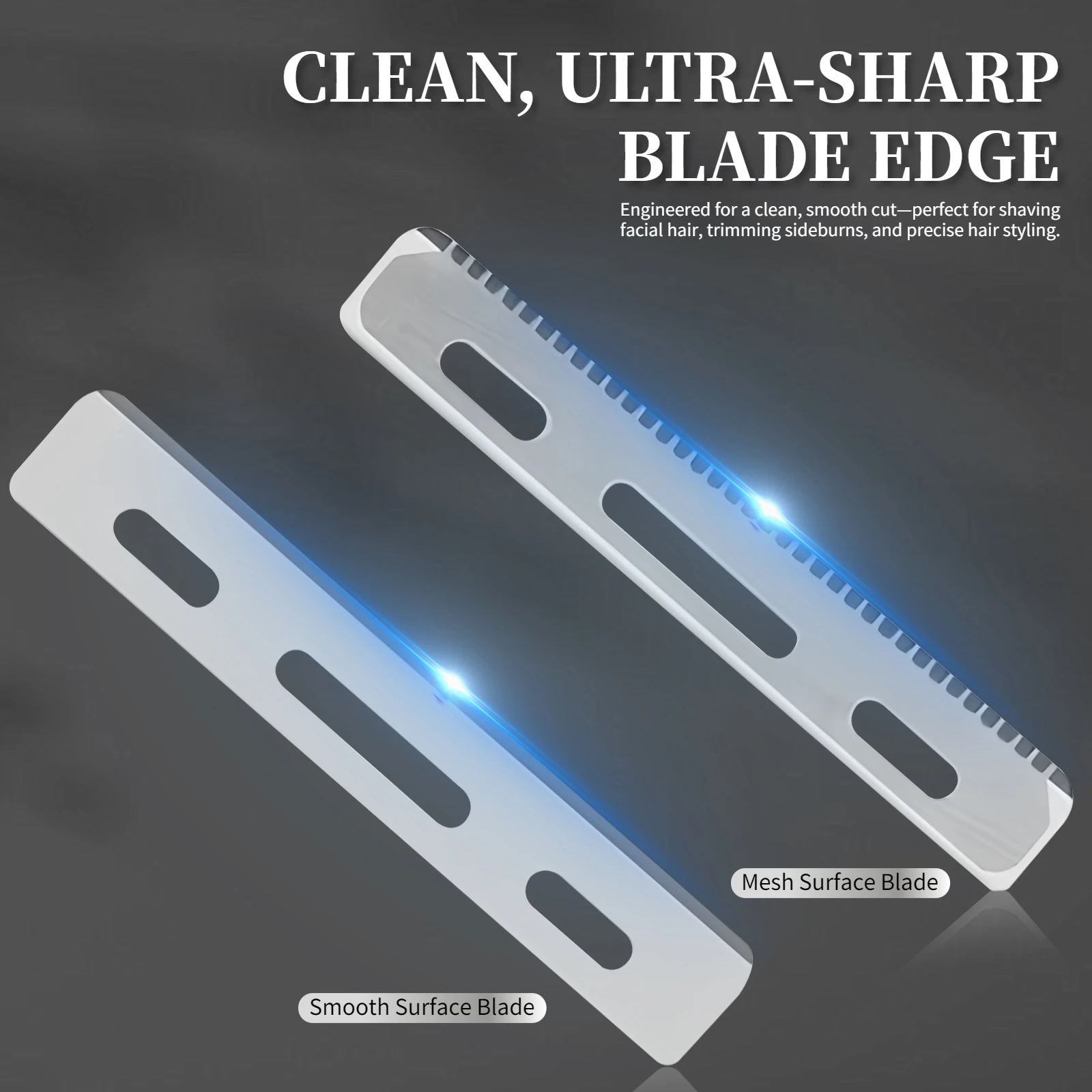15pcs/Box Men Shaving Razor Blades Professional Barber Stainless Steel Replacement Single Side Shaver Mesh Safety Razor Knives