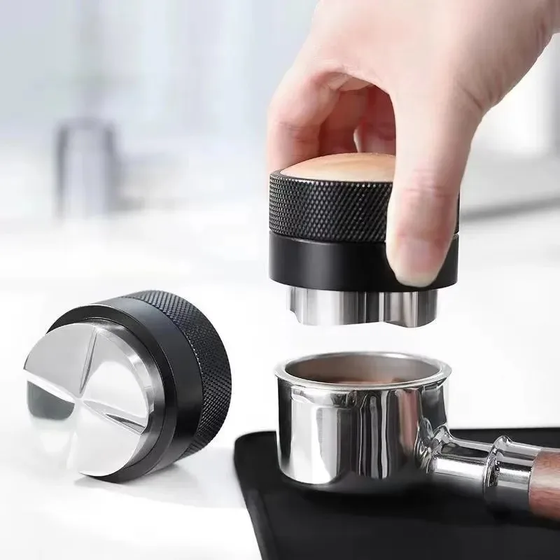 

Premium Portable Walnut Cap Gravity SS 304 Stainless Steel Espresso Mash and Barista Dispenser