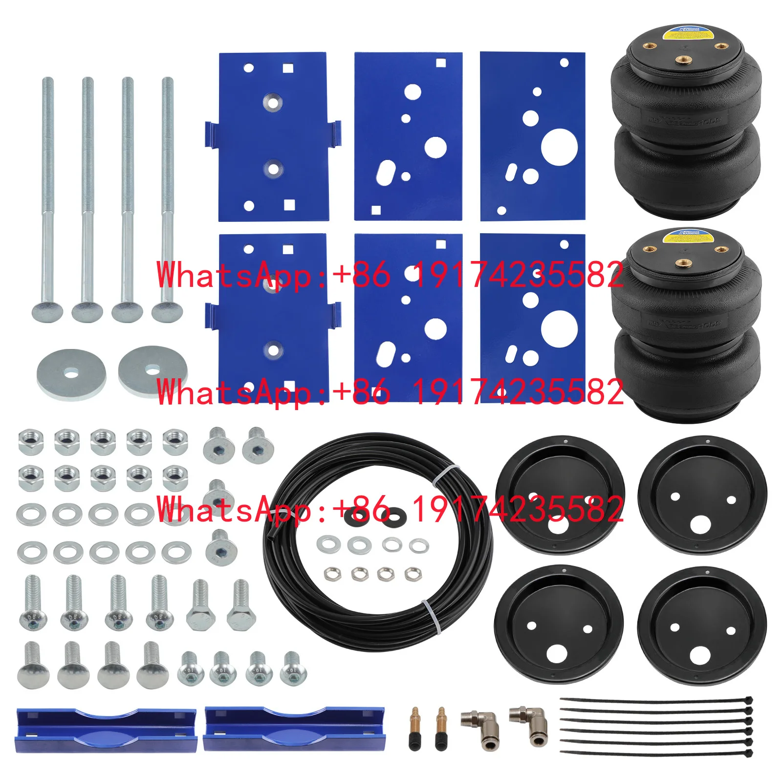 5000lbs Rear Air Suspension Spring Bag Leveling Kit For Dodge Ram 2500 Pickup 2014-2026