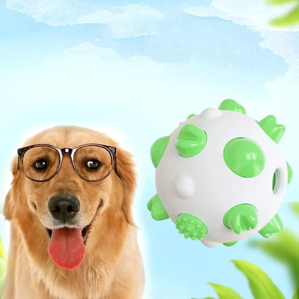

Funny Bite Resistant Pet Toy Ball Wear Resistant Non-slip Dog Training Toy TPR Dog Chew Toy Pet Gift