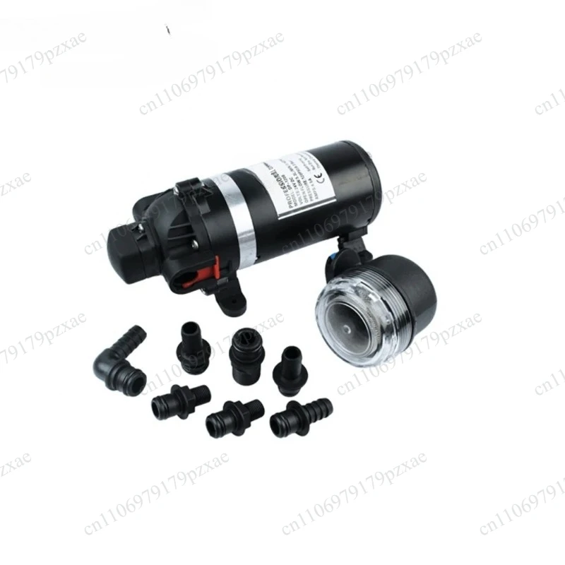 24V DC 5.3 LPM 120 PSI Diaphragm Self‑Priming High Pressure Water Pump for Car Washing