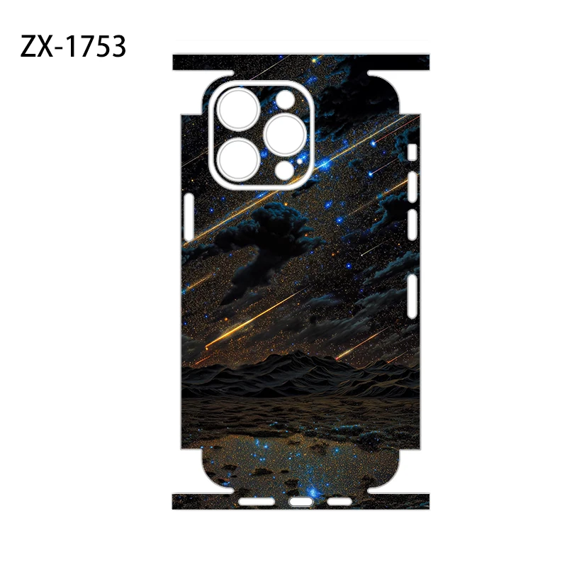 جلد جديد لهاتف iPhone17 16 Pro Max ملصق 15 Pro 14 Plus فيلم خلفي 13 12 ملصق حماية صغير ملفوف حامي شخصي