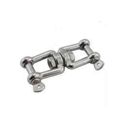 5 Pieces Stainless Steel 304  Jaw And Jaw Anchor Chain Swivel Connecter Polished 4mm 5mm 6mm 8mm For Marine Boat Accessories
