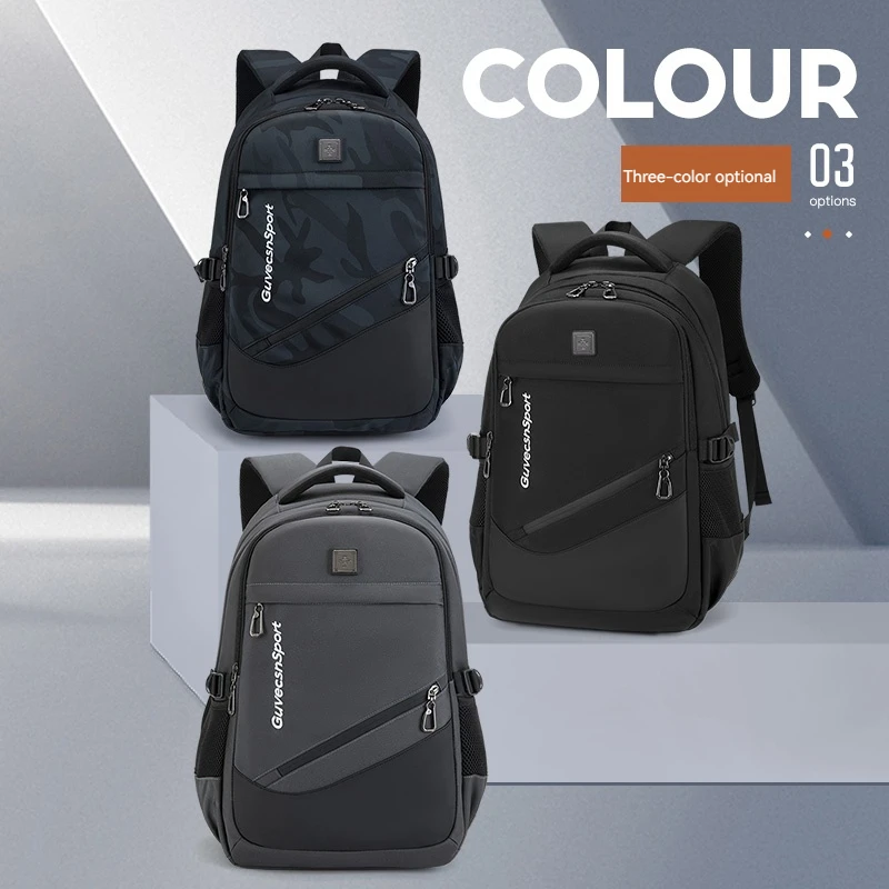 2024 Waterproof Laptop Backpack Men Airplane Travel Backpack Women Oxford Rucksack Male School Bag modern