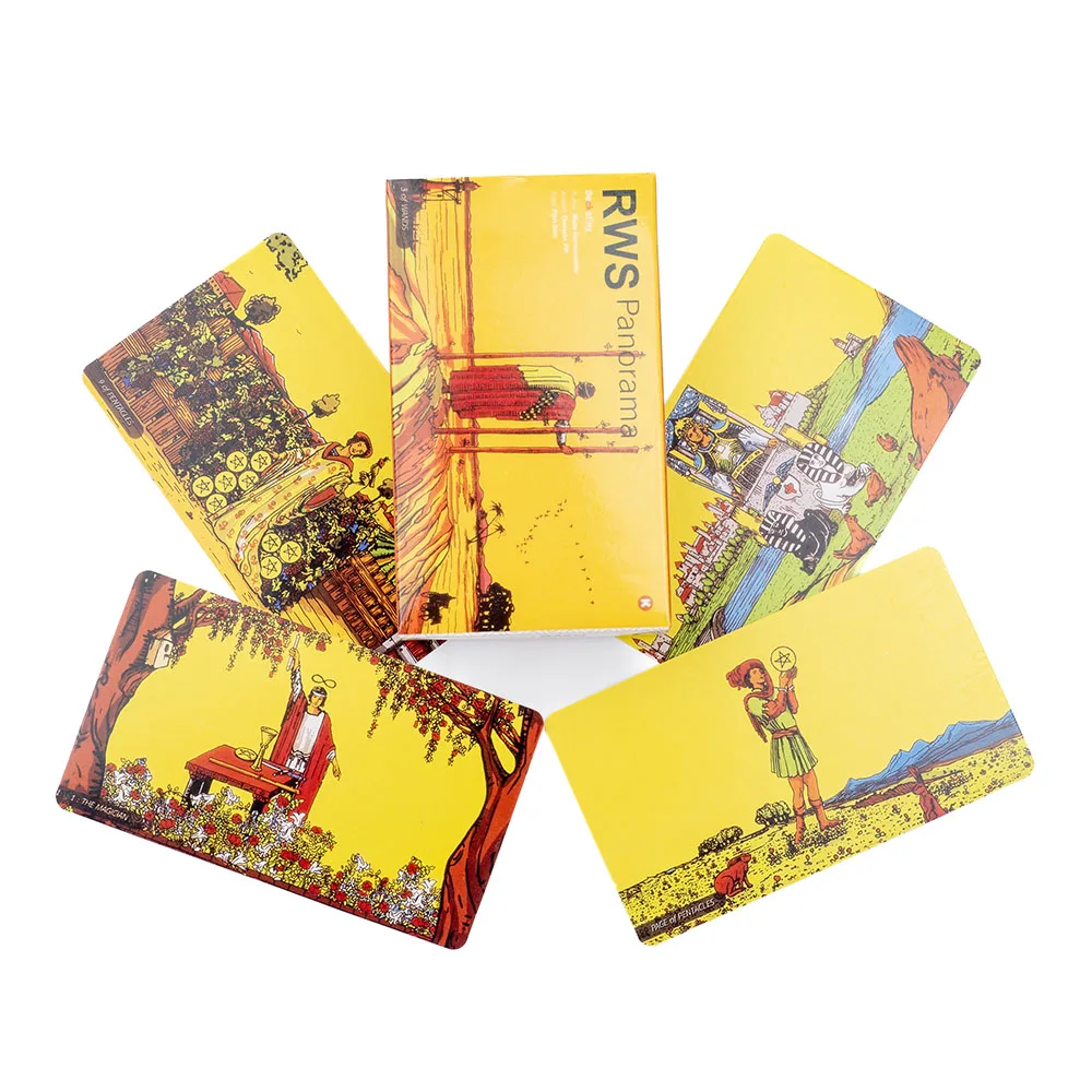 

RWS Panorama Board Game 78PCS Tarot Cards Included Wide Angle Lens Show You New Perspective of RWS