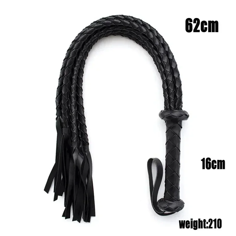 78Cm Lederen Sex Spanking Zweep Bdsm Bondage Gay Fetisj Paard Kwastjes Lash Volwassen Flogger Flirt Erotisch Speelgoed Voor Koppels Vrouwen