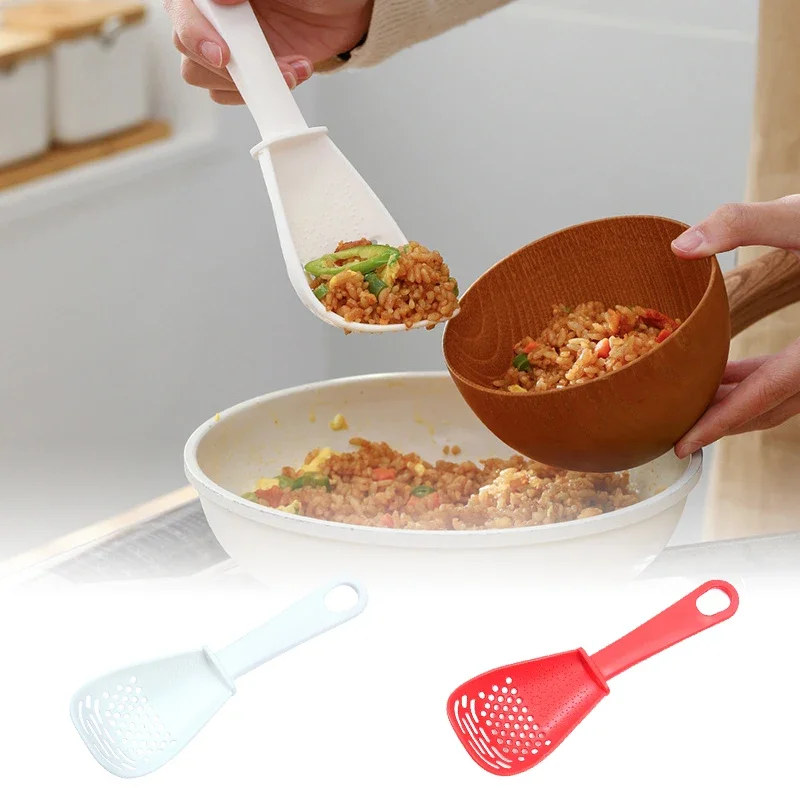 

Japanese Cuisine Spoon Multi-Functional Colander Baby Food Supplement Mashed Potato Mashed Ginger Minced Kitchen Gadget