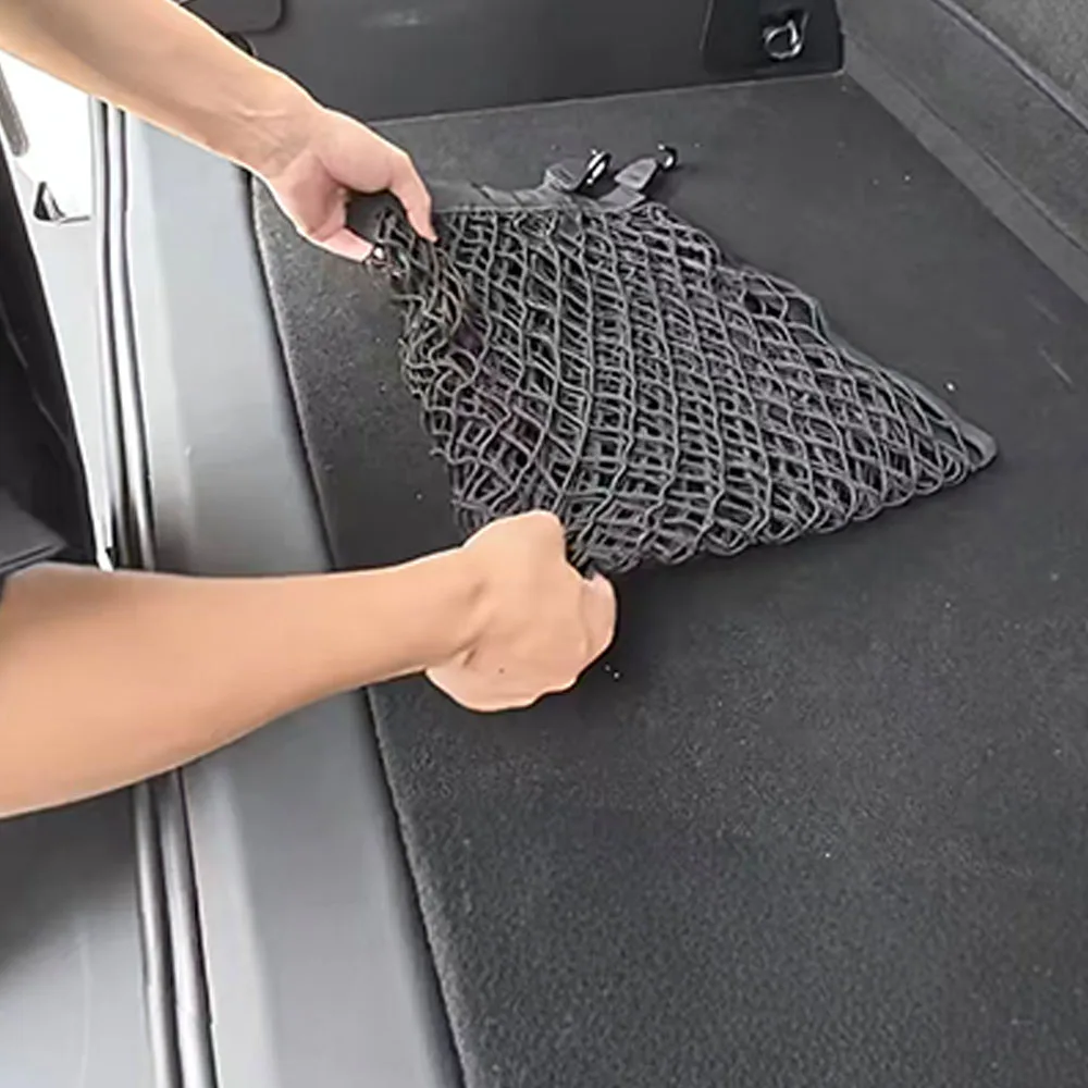 Heavy Duty Elastic Cargo Net for BAIC 212 T01 Special Rear Trunk Modified Storage Organizer with Cargo Fixing Straps