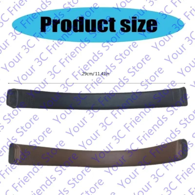 Cubierta banda para cabeza protectora para 5 auriculares lavables a máquina, no más cuero descamador