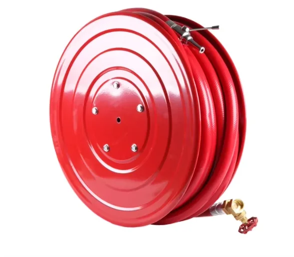 

Manual Retractable Fire Hose Reel Essential Firefighting Equipment Accessory