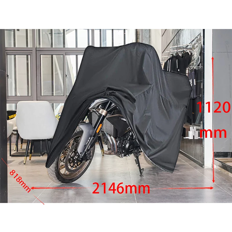 

For CFMOTO 800NK motorcycle cover Full car Sun protection dust no ear thickened Oxford cloth rain cover Motorcycle