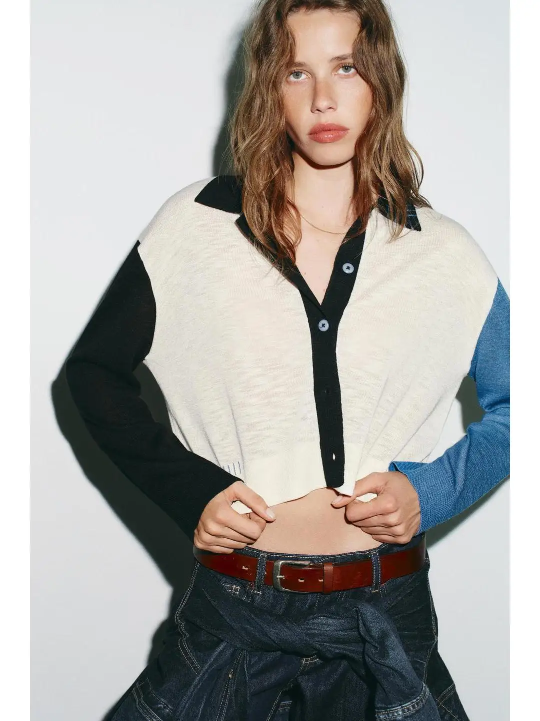 

Sweet Color Blo Knitted Loose Fit ort Open Cardigan Coat Casual Sle Faion Outerwear for Women Travel Suitable Autumn ...