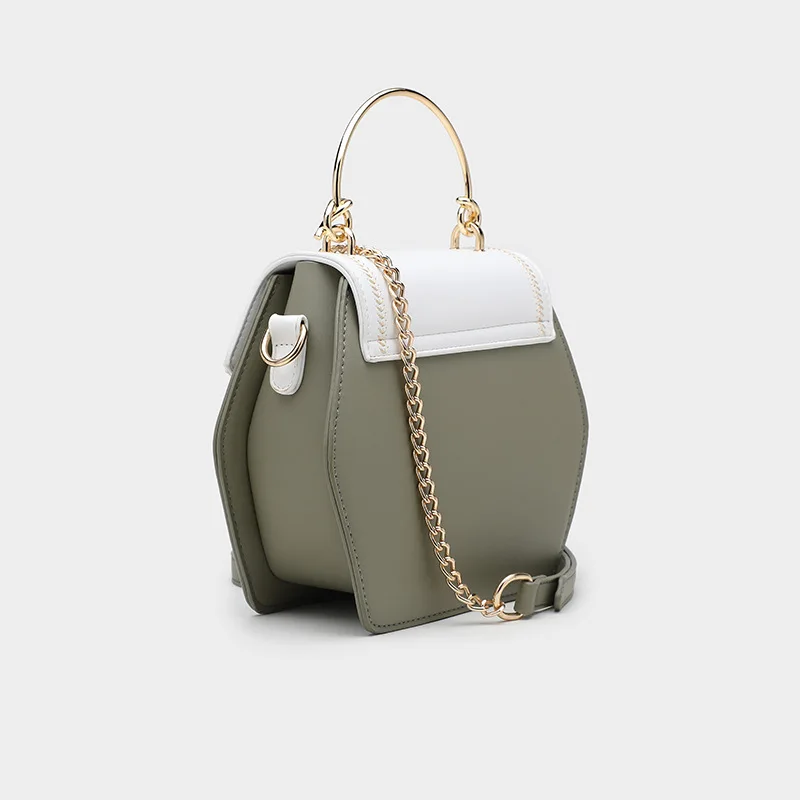 Nuova borsa donna estate fresca e semplice borsa a catena monospalla moda mini borsa diagonale portatile tutto-fiammifero