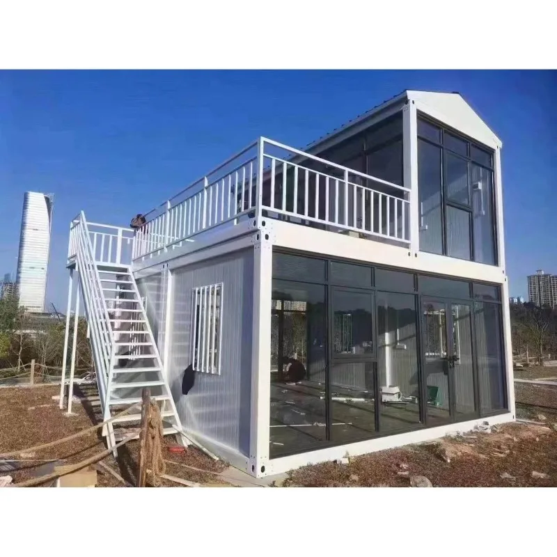 

Expandable Container House Sunroom Cabins Container House Garden Back Yard Modular Expansion Prefabricated Expansion Homes
