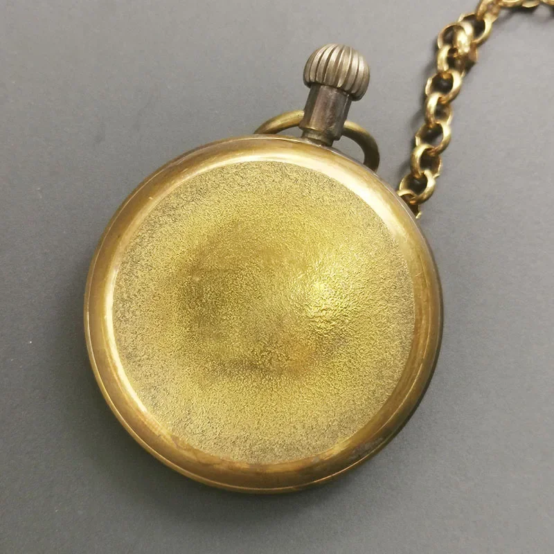 Vintage London 1856's Roman Numerals Men's Hand Winding Mechanical Pocket Watch Skeleton Pendant Clock with FOB Chain Reloj Gift