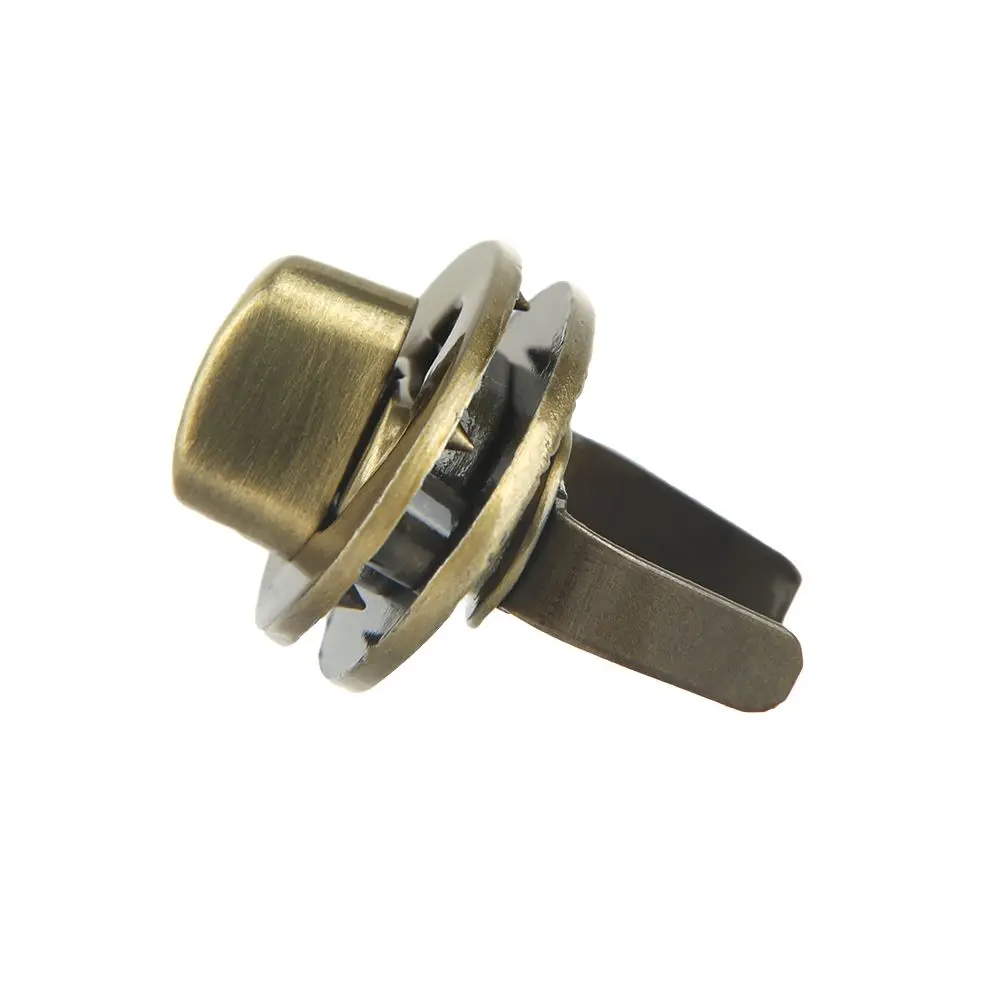 Practical Egg Shape Oval Bag Accessories Clasp DIY Turn Lock Hardware