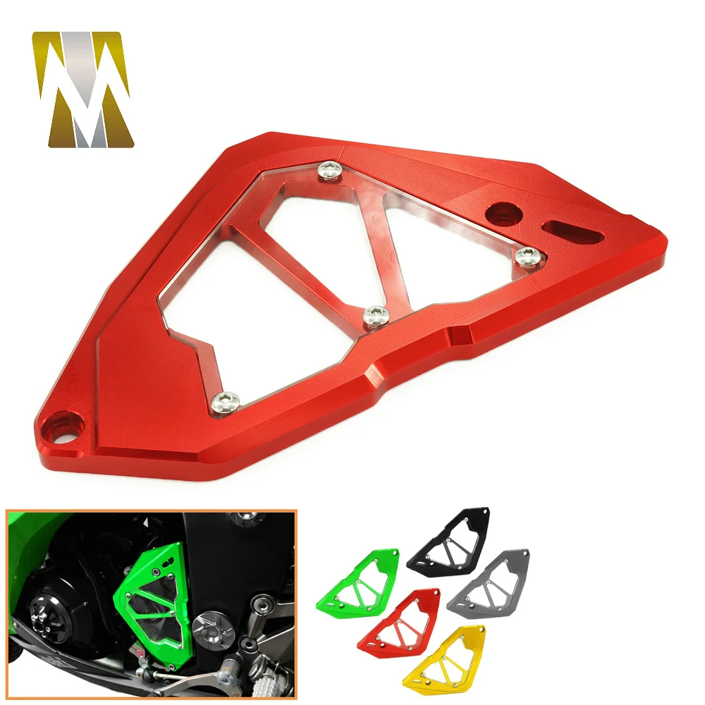 

For Kawasaki Ninja 250 300 Ninja300 Ninja250 2013-2016 2017 Chain Cover Motorcycle Engine Front Sprocket Chain Protection Guard
