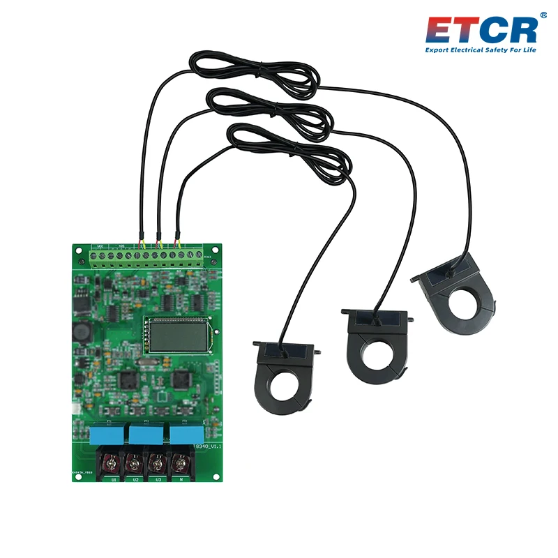 

ETCR8340 Real Time Leakage Current & Voltage On-Line Tester Monitoring of 6 Channels Circuit Insulation Faults Detector