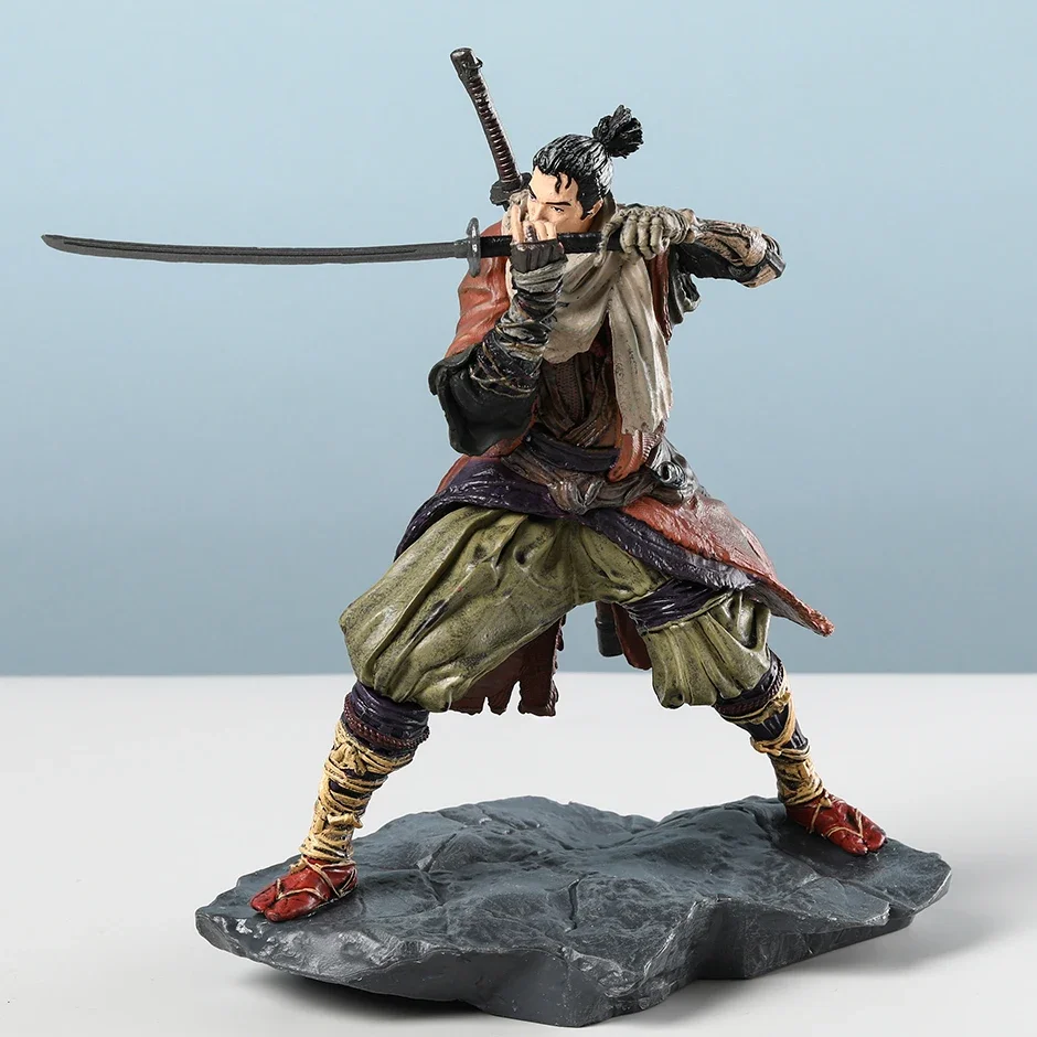 SEKIRO: Shadows Die Twice Wolf PVC Anime Figure Collectible Statue Doll Model Gift Toy Decor